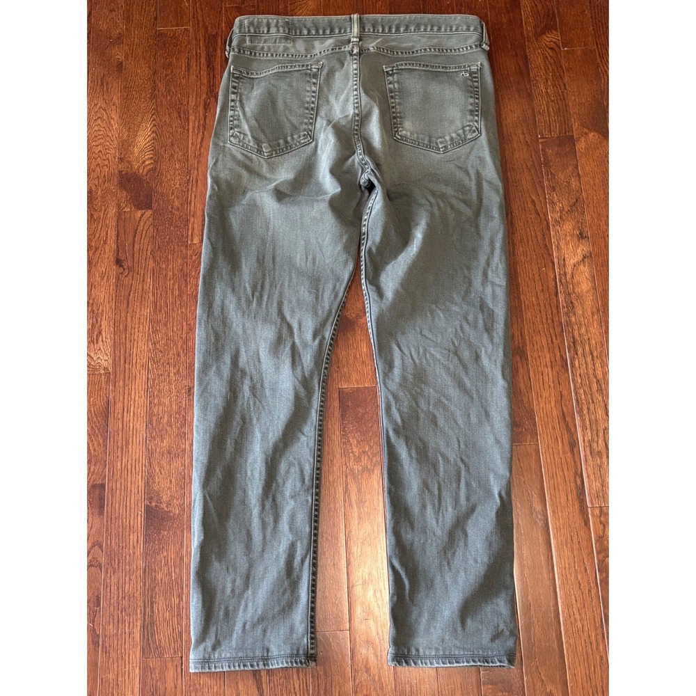 Rag & Bone Fit 2 Slim Jeans Minna Grey Made in USA M1223K510MIN 33 - Picture 8 of 8